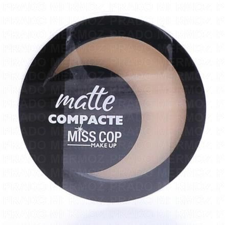 MISS COP Poudre compacte matifiante (light)