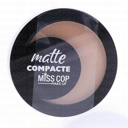 MISS COP Poudre compacte matifiante (vanille)