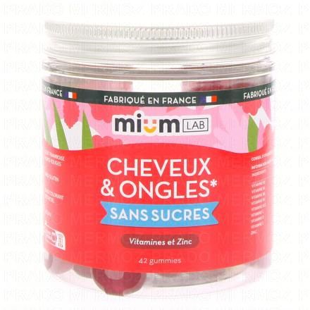 MIUM LAB Cheveux & Ongles x42 gummies