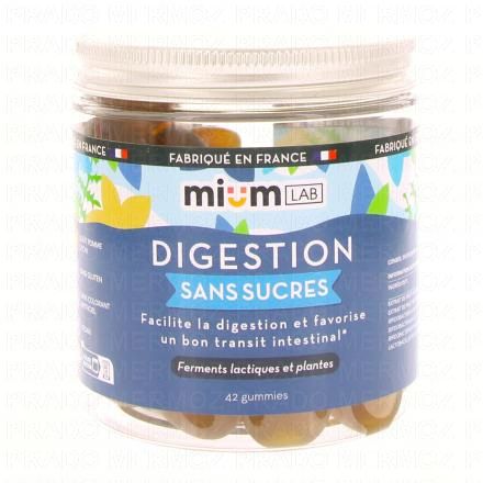 MIUM LAB Digestion sans sucres x42 Gummies