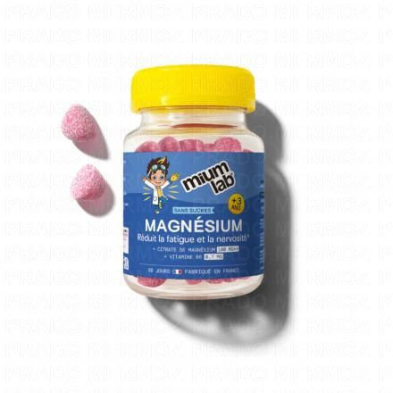 MIUM LAB Gummies Enfant Magn&eacute;sium x30