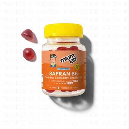 MIUM LAB Gummies Enfant Safran B6 x30
