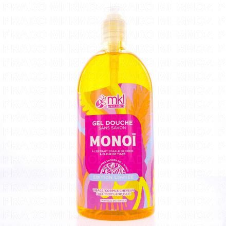 Gel douche sans savon au Monoï 1L 2