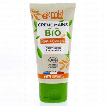 MKL Crème mains bio fleur d'oranger 50ml