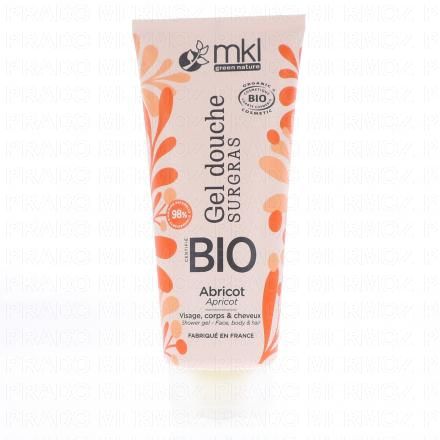 MKL Gel douche abricot bio (flacon 200ml)
