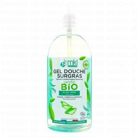 MKL Gel douche aloe vera bio (flacon 1l)