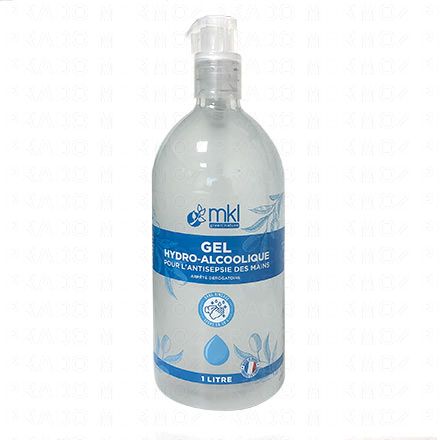 Gel hydro-alcoolique pour l’antisepsie des mains flacon pompe 500ml