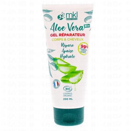 MKL Gel réparateur corps à l'aloe vera Bio tube 200ml