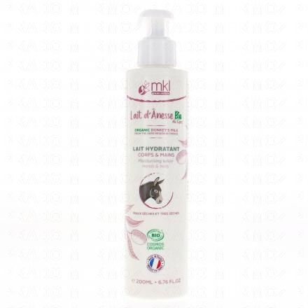 MKL Lait d'Ânesse Bio Lait hydratant flacon pompe 200 ml