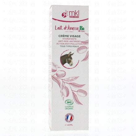 MKL Lait d'Ânesse Bio crème visage tube 40 ml