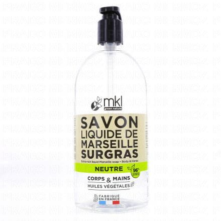 Savon Liquide de Marseille Surgras Neutre 1L 2