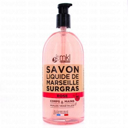 MKL Savon de Marseille Rose 1L