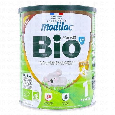 MODILAC Mon petit Bio Lf+ Lait infantile 1er &acirc;ge 800g
