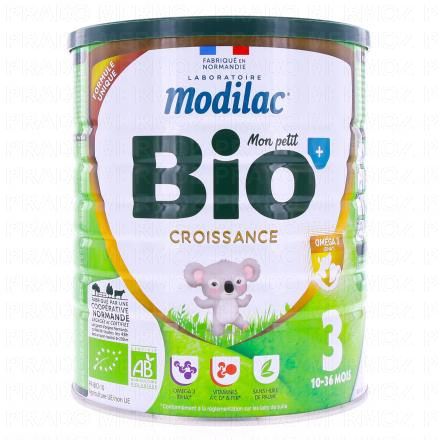 MODILAC Lait croissance 3ème age Bio 800 gr