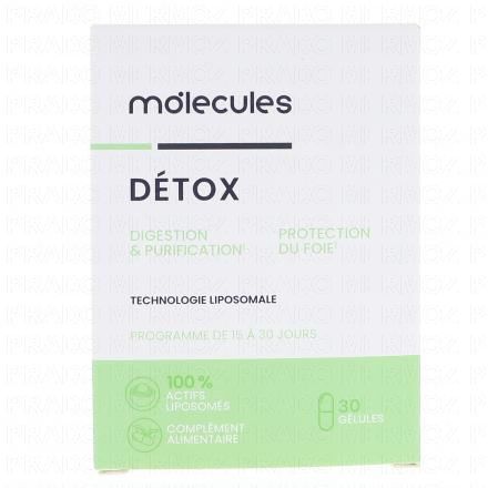 MOLECULES Détox 30 gélules
