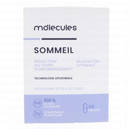 MOLECULES Sommeil 30 g&eacute;lules