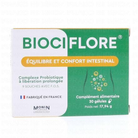 MONIN CHANTEAUD Biociflore 30 gélules