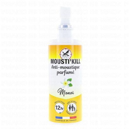 MOUSTI'KILL Anti-moustiques, puces et tiques senteur monoï (100ml)