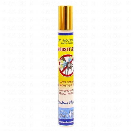 MOUSTI'KILL Anti-moustiques, puces et tiques senteur monoï 10ml