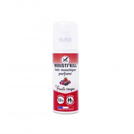 MOUSTI'KILL Spray anti-moustiques parfumé senteur fruits rouges 100ml