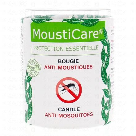 MOUSTICARE bougie anti-moustiques 160 gr