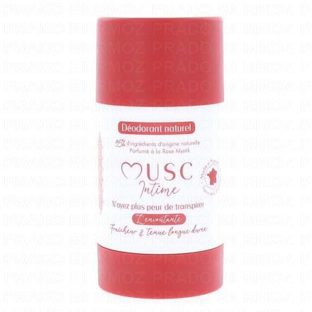 MUSC INTIME L'envoutante - Déodorant solide rose mystik 50g