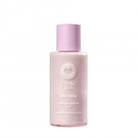 MUSC INTIME Huile Glow Pailletée Corps Musc Blanc 100ml