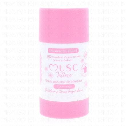 MUSC INTIME L'Innocente - Déodorant naturel Sakura 50g