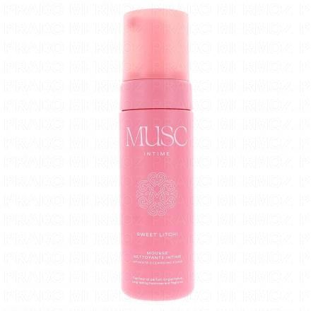 MUSC INTIME La Délicieuse - Mousse intime nettoyante litchi 150ml