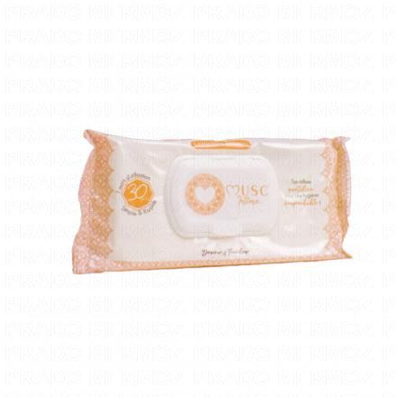 MUSC INTIME La Pr&eacute;cieuse - Lingettes intimes amber flower x30