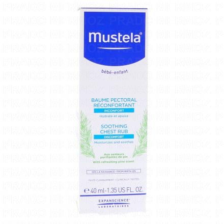 MUSTELA Baume Pectoral R&eacute;confortant 40ml