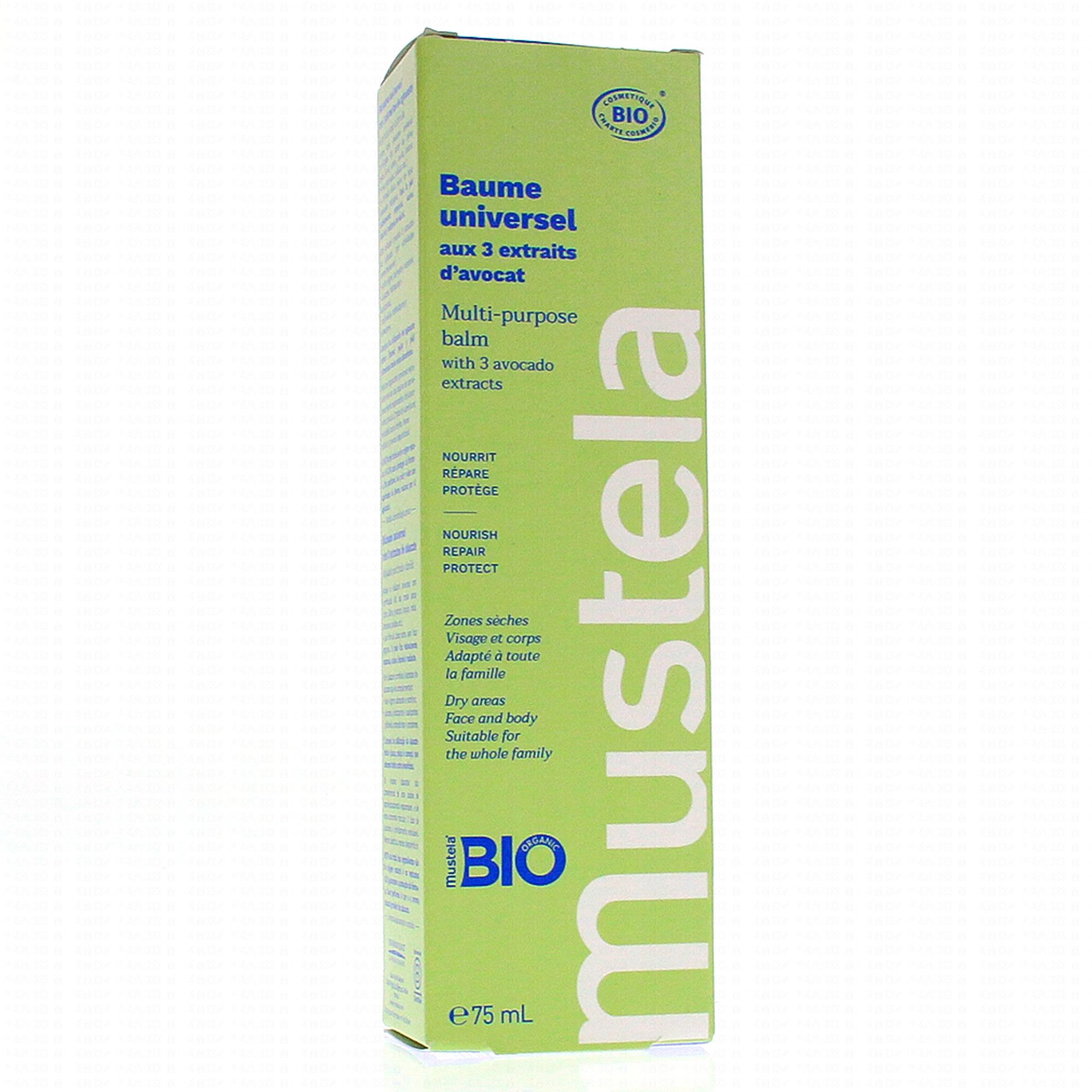 MUSTELA Baume universel bio 75ml - Parapharmacie Prado Mermoz