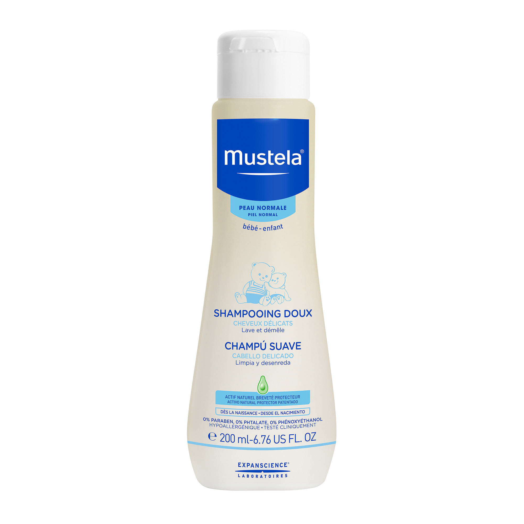MUSTELA Bébé shampooing mousse croûtes de lait nourrisson flacon 150ml -  Parapharmacie Prado Mermoz