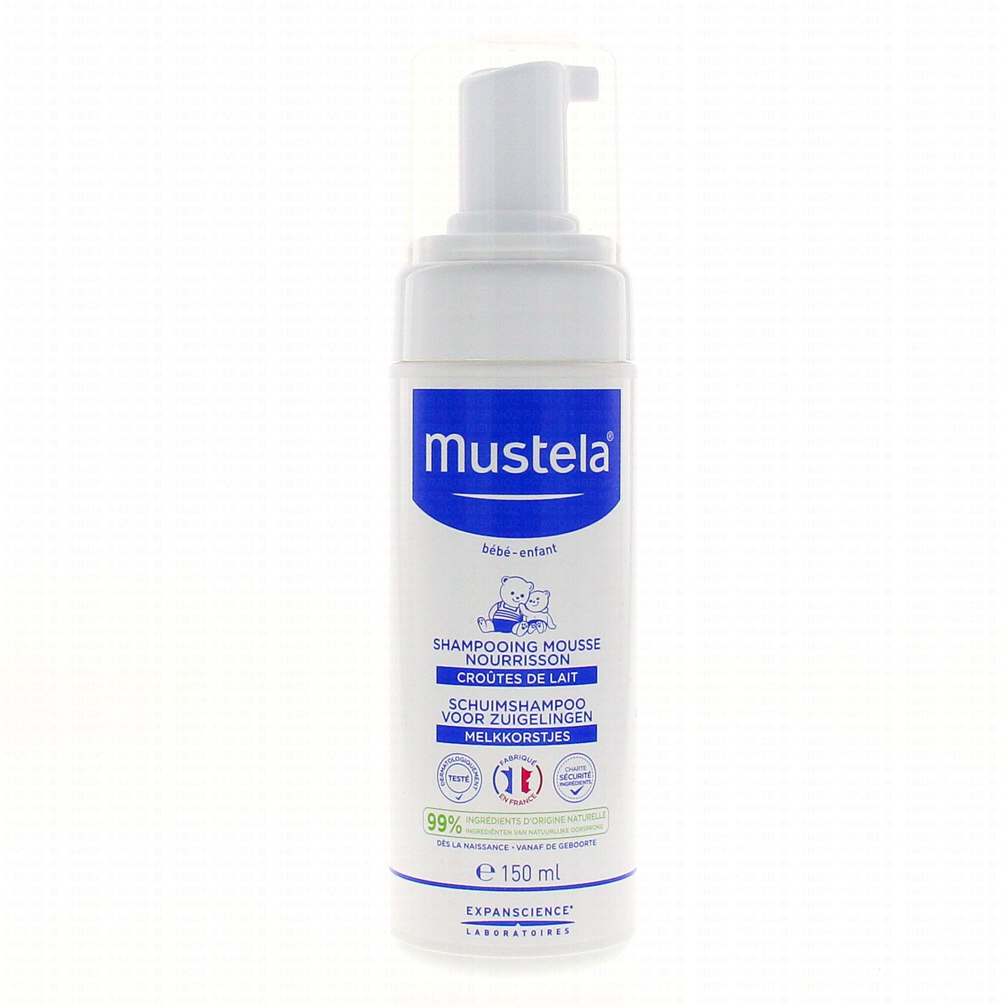 Mustela Shampoing mousse pour nourrissons - 150 ml : : Bébé et  Puériculture