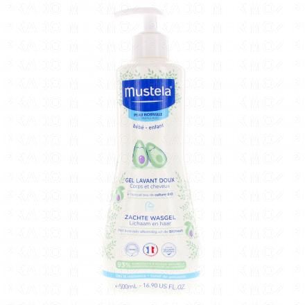 MUSTELA Bébé "Peau normale" Gel lavant doux peau normale (flacon pompe 500ml)