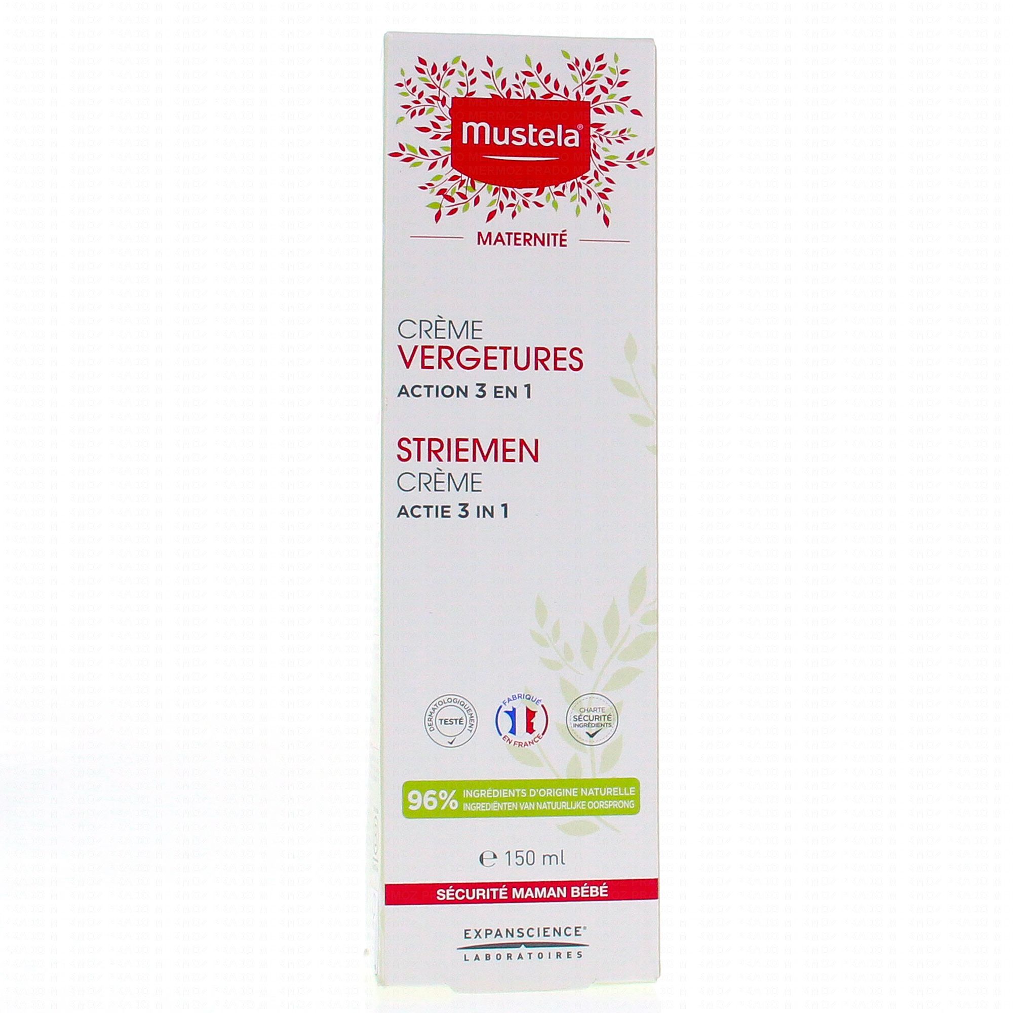 MUSTELA Maternité crème vergetures tube 150ml - Parapharmacie Prado Mermoz