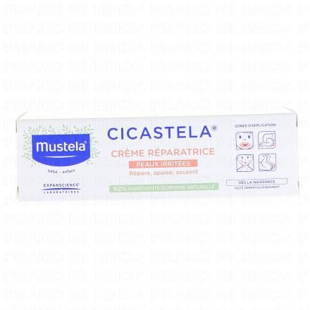 Peau irritée - Cicastela crème réparatrice tube 40ml 4