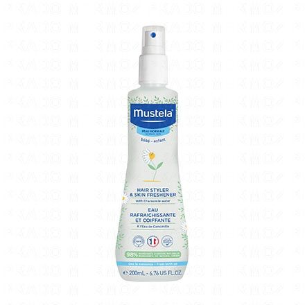 MUSTELA "Peau normale" Eau rafraîchissante et coiffante flacon vaporisateur 200 ml