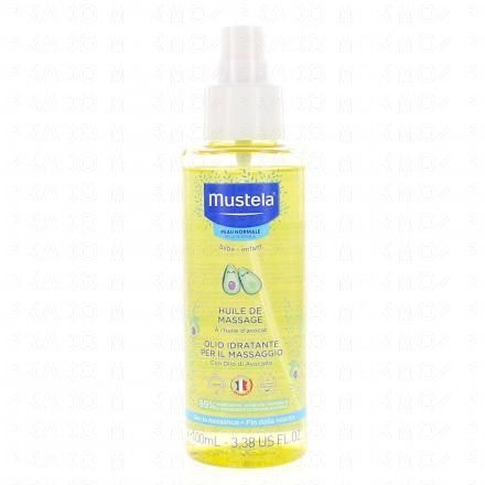 MUSTELA Peau normale" Huile de massage flacon pompe 100ml"