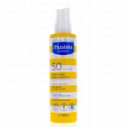 MUSTELA Spray solaire SPF 50 Flacon 200ml