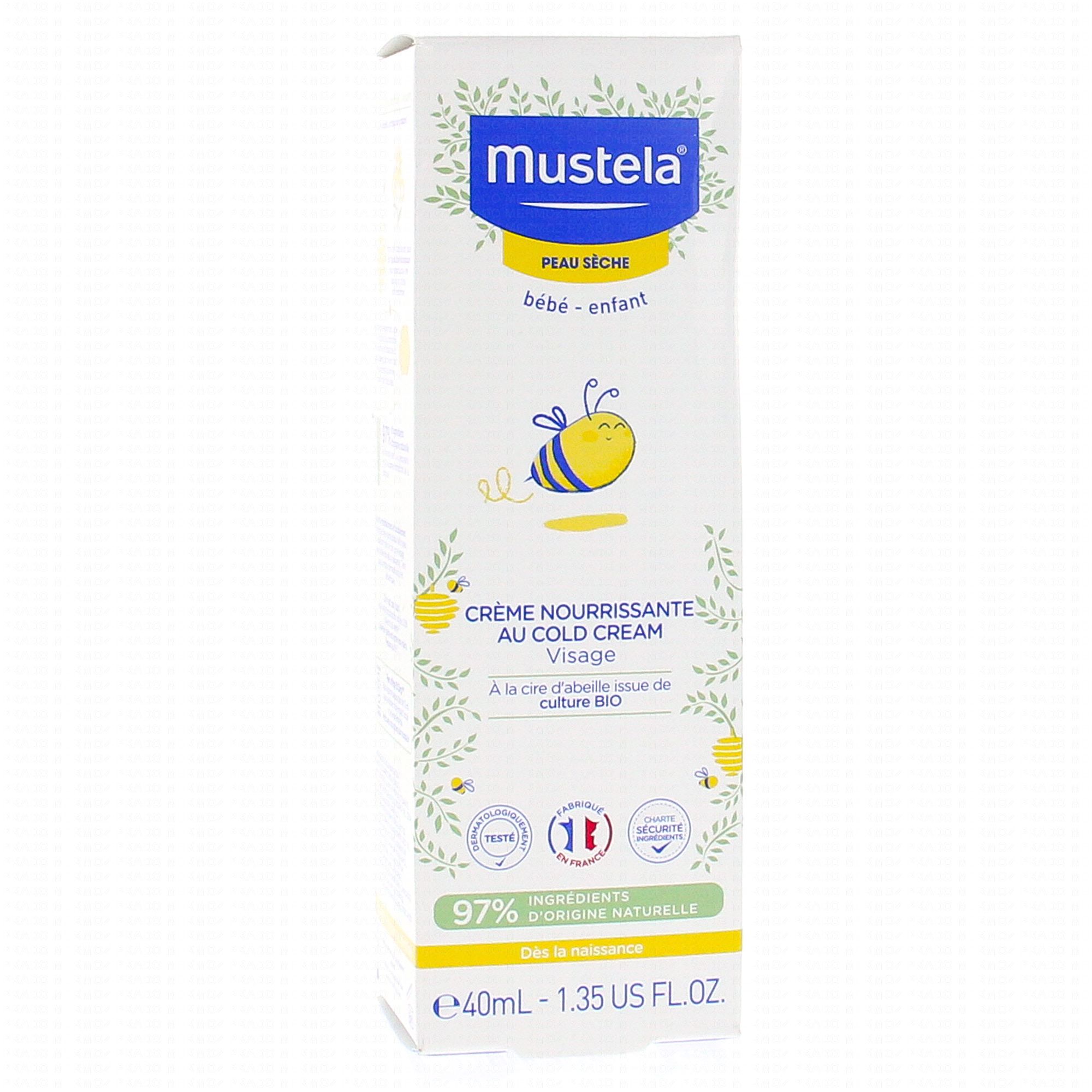 Mustela Peau Seche Cold Cream Creme 40ml Parapharmacie En Ligne Prado Mermoz