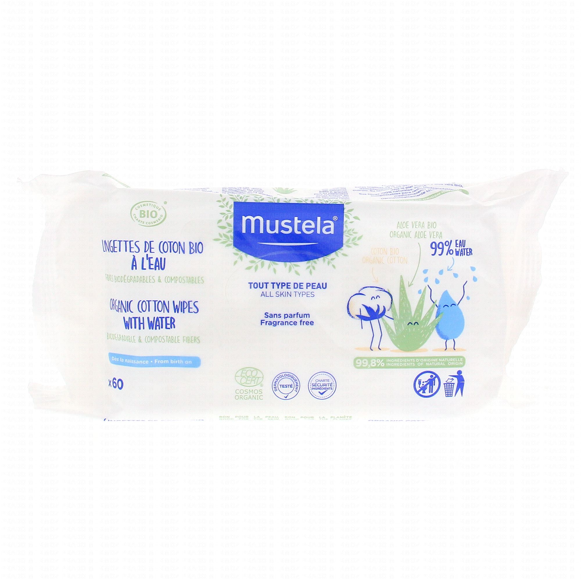 MUSTELA Kit éco-lingettes réutilisables et lavables - Parapharmacie Prado  Mermoz