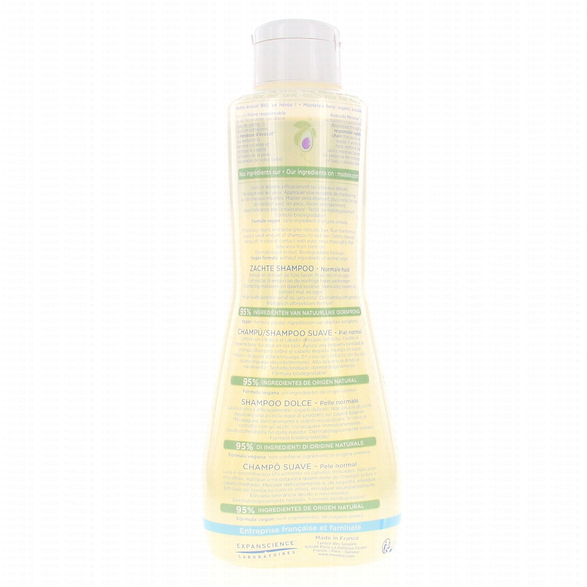 MUSTELA Bébé shampooing mousse croûtes de lait nourrisson flacon 150ml -  Parapharmacie Prado Mermoz