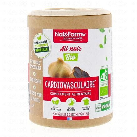 NAT & FORM Ecoresponsable - Ail noir Bio 200 gélules