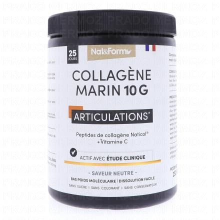 NAT & FORM Collagène marin Articulations poudre 252g