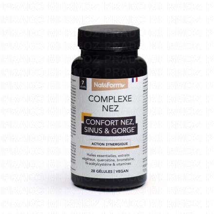 NAT&FORM Complexe Nez Sinus & Gorge x28 gélules