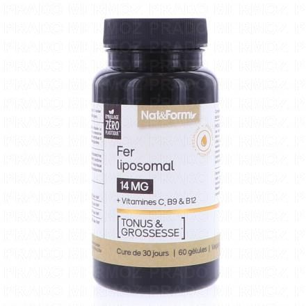 NAT & FORM Fer liposomal x60 gélules 2
