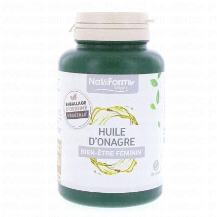 NAT & FORM Huile d’Onagre 200 capsules