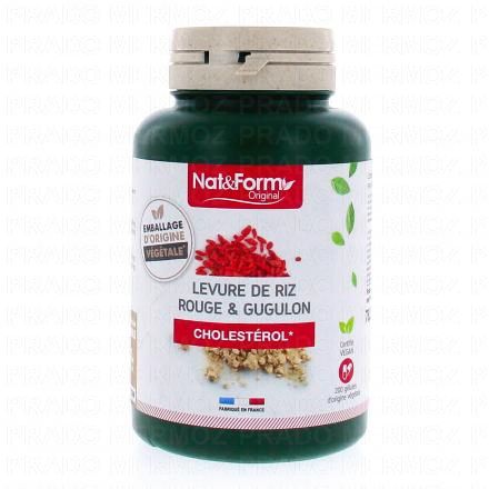 NAT & FORM Levure de Riz Rouge & Gugulon 200 gélules