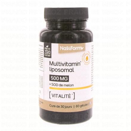 NAT & FORM Multivitamin liposomal x60 gélules